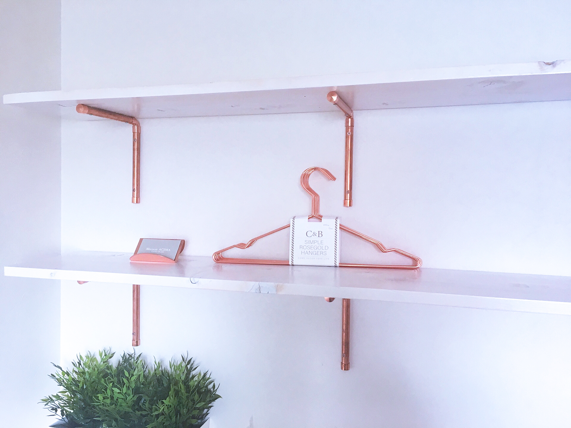 コッパー 銅 を使った棚をdiy オリジナルインテリアブランド Copper Bloom コッパー ブルーム公式サイト